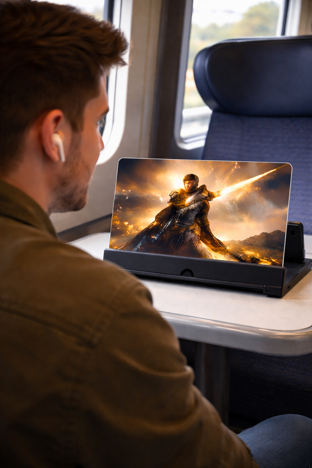 Komfortables Smartphone-Sehen