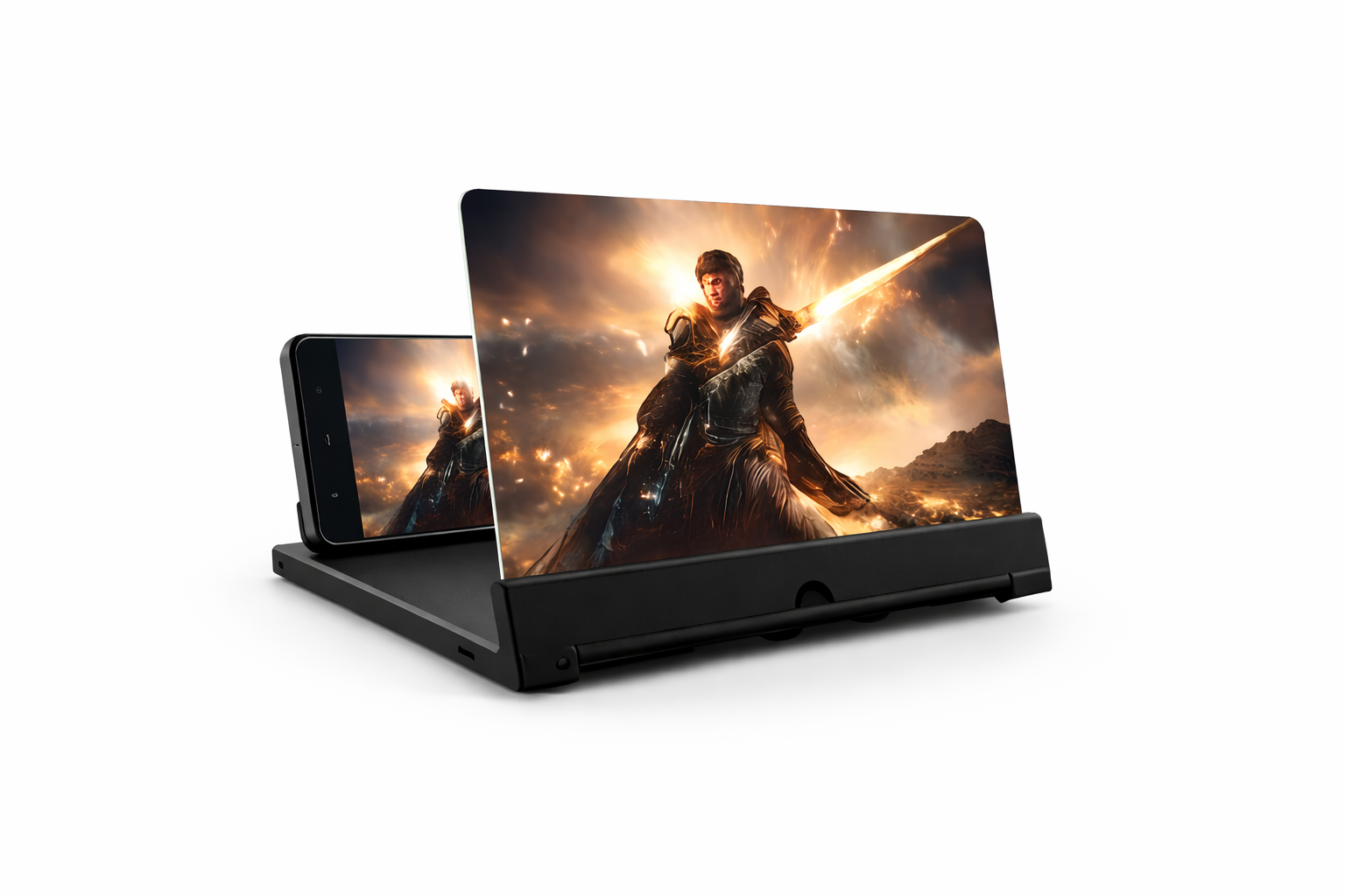 Komfortables Smartphone-Sehen