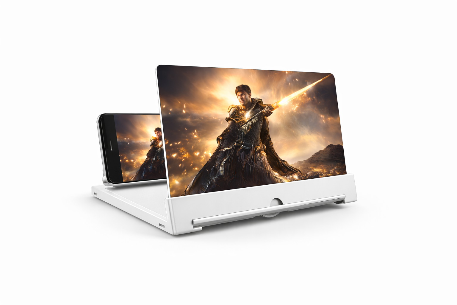 Komfortables Smartphone-Sehen